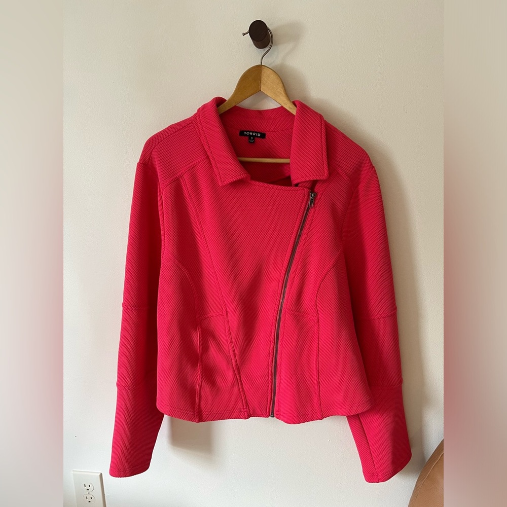 Zip Up Bomber Jacket